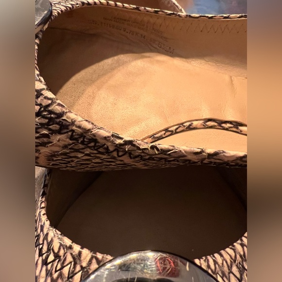 Tory Burch snake skin flats - Picture 2 of 5